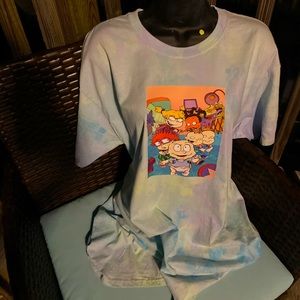 Tie-dye Rugrats Tee Shirt